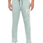 Mens Cotton Blend Causal Relaxed Fit Track Pant