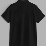 Men's Jacquard Chain Polo Shirt